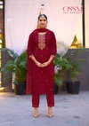Gungun By Ossm Viscose Embroidery Wholesale Kurti With Bottom Dupatta In India
